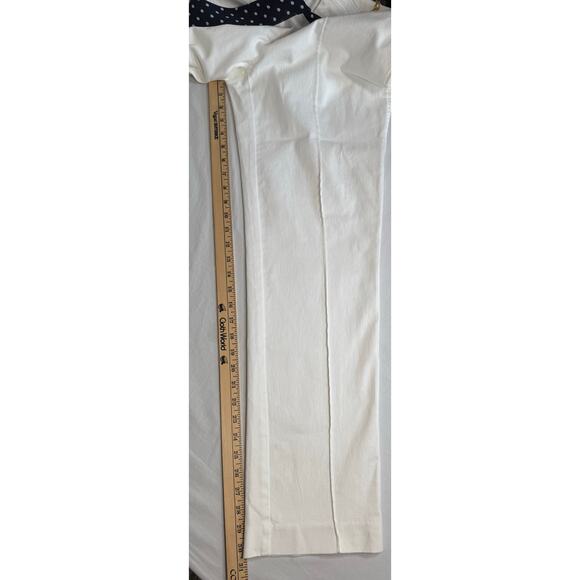 Multiples Womens‎ White Pants Tie Belt Size 8 - Picture 6 of 9